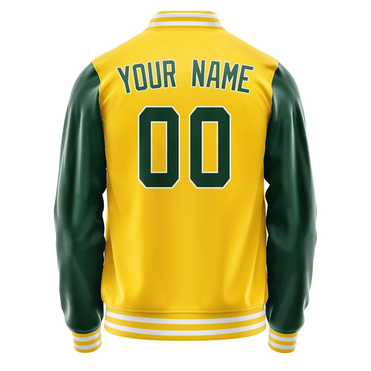 Custom Gold Green Jacket JA3030053018B31805