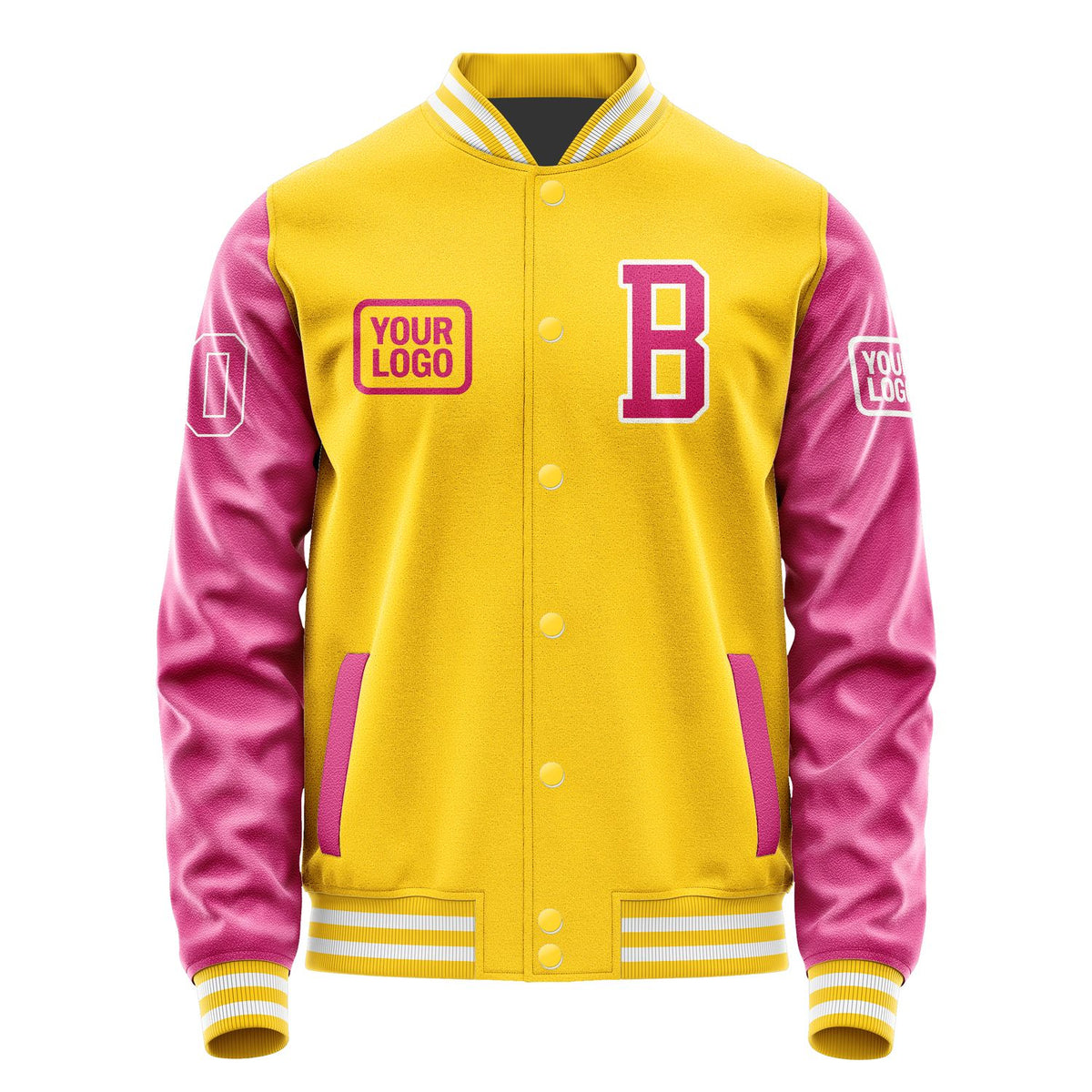 Custom Gold Pink Jacket JA303013301818131318