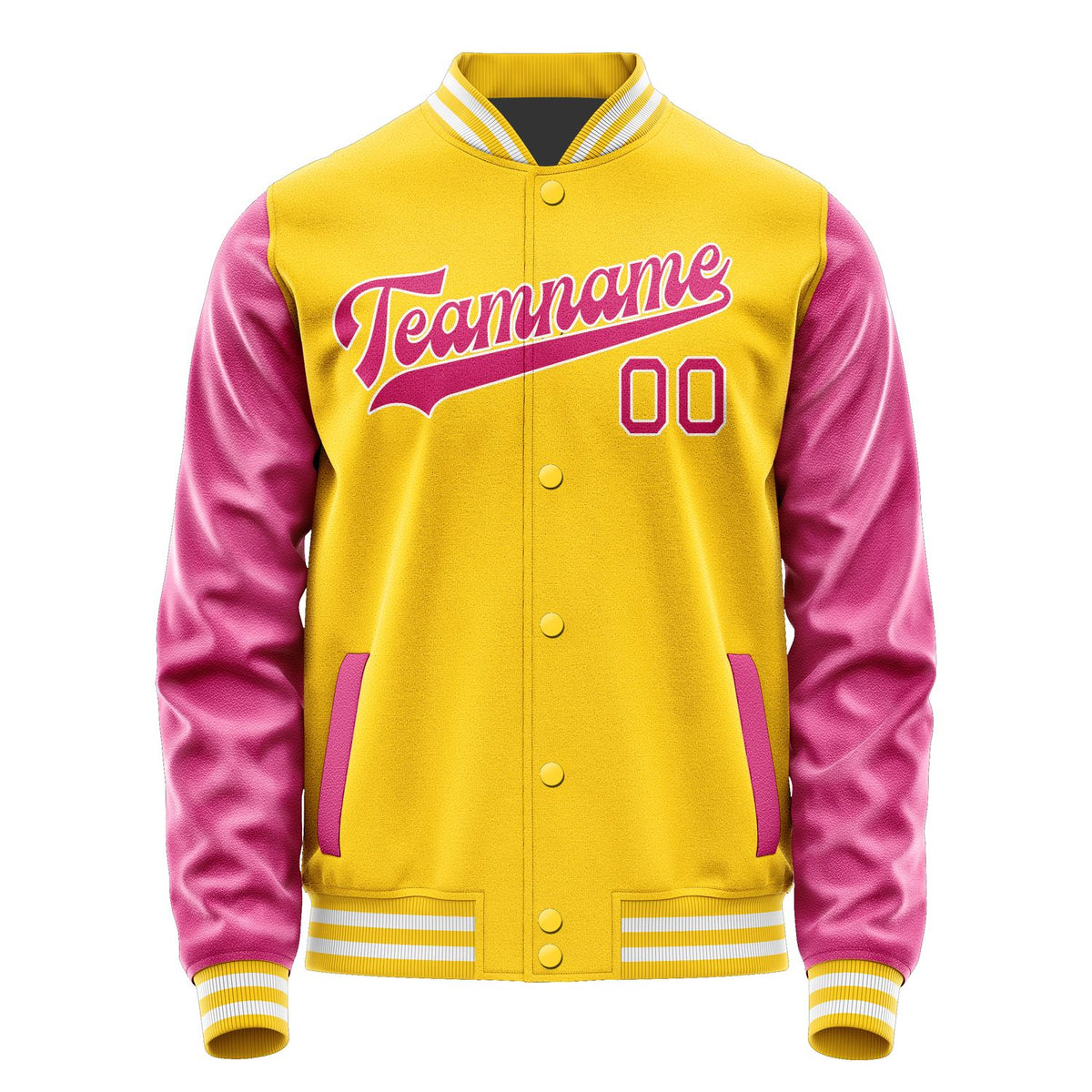 Custom Gold Pink Jacket JA3030133018B31813