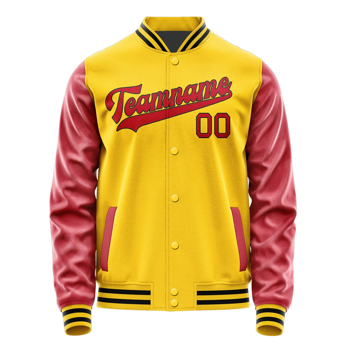 Custom Gold Red Jacket JA3030143017B31714