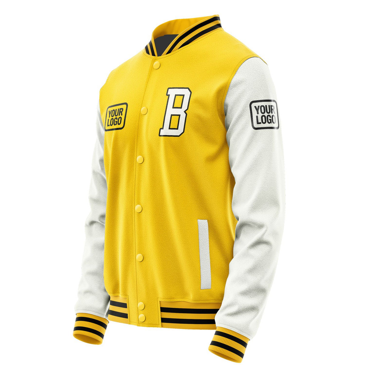 Custom Gold White Jacket JA303018301717181817