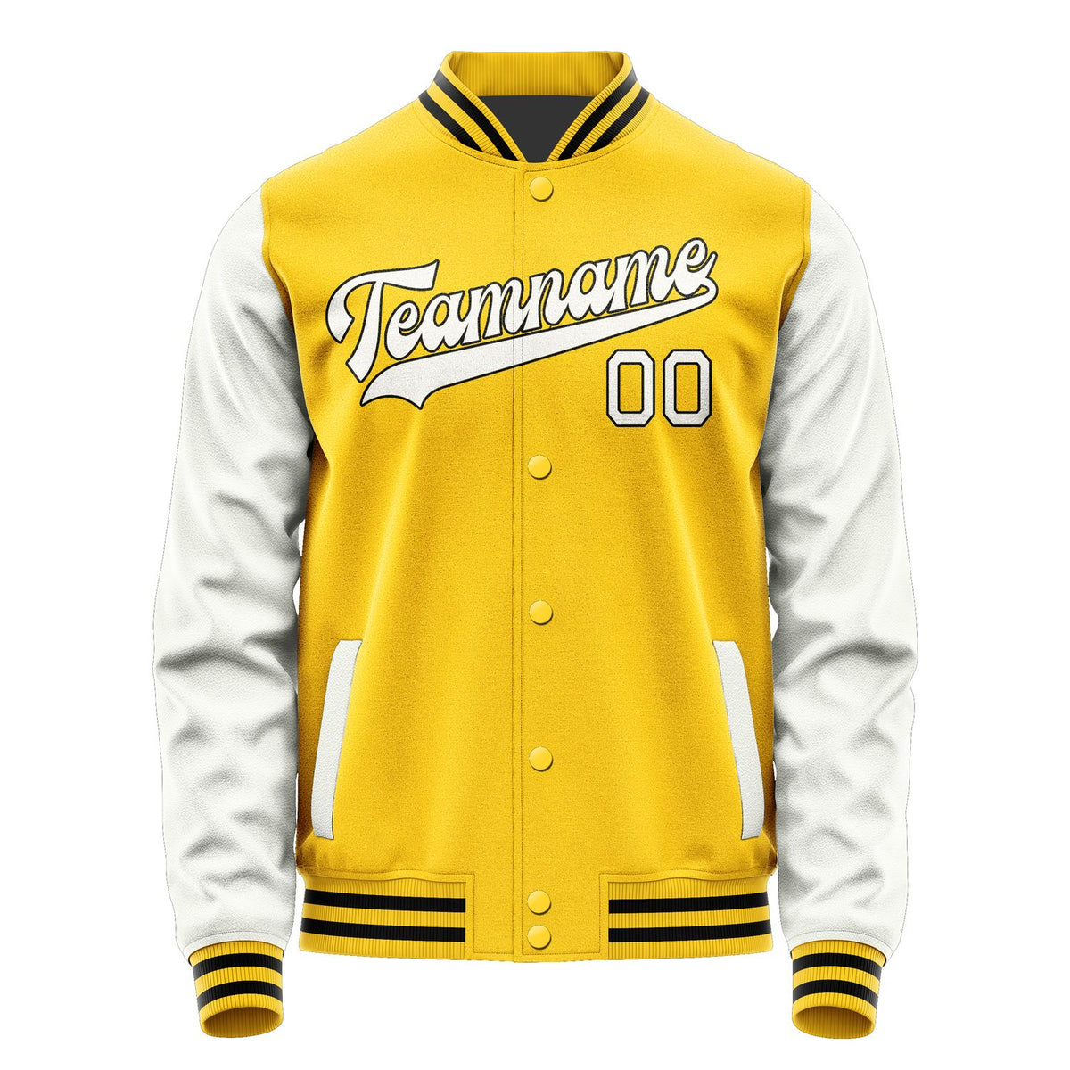 Custom Gold White Jacket JA3030183017B31718