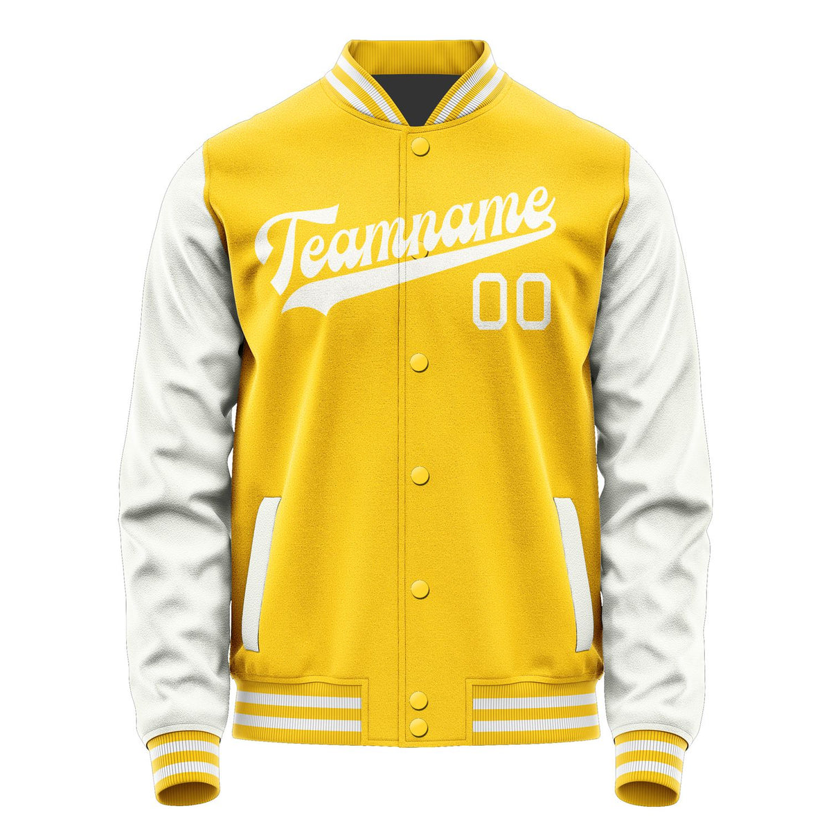 Custom Gold White Jacket JA3030183018B31818