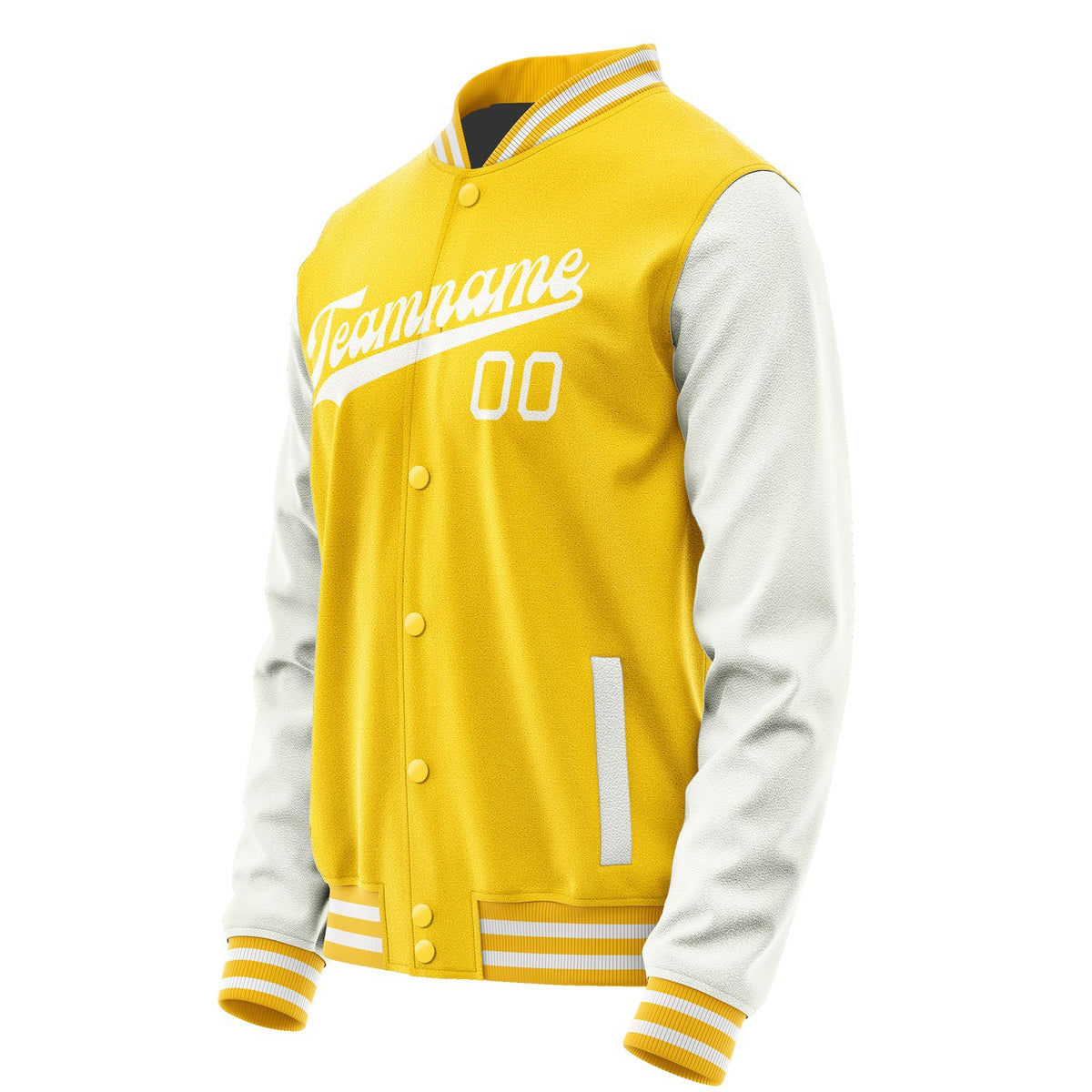 Custom Gold White Jacket JA3030183018B31818