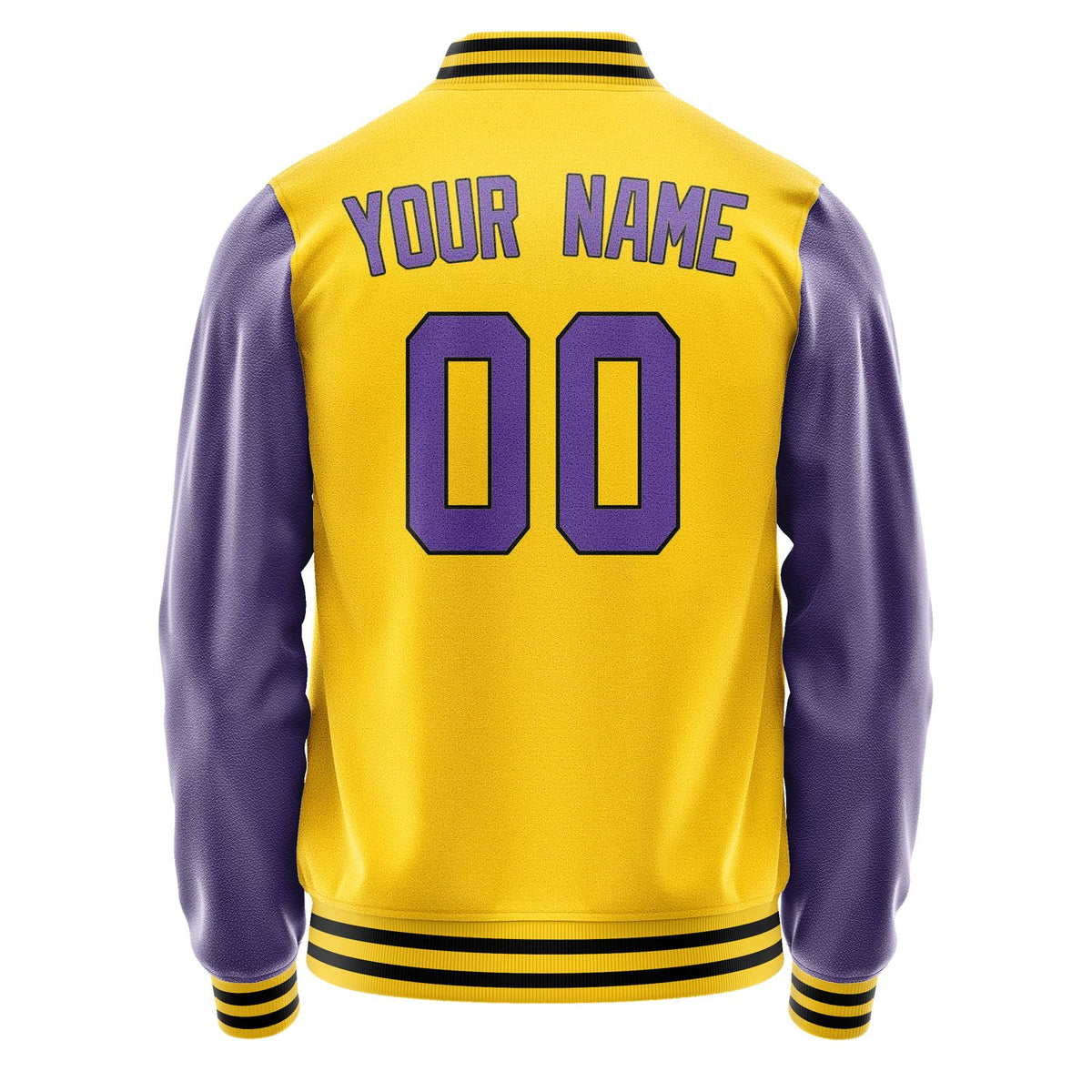 Custom Gold Light Purple Jacket JA3030233017B31723