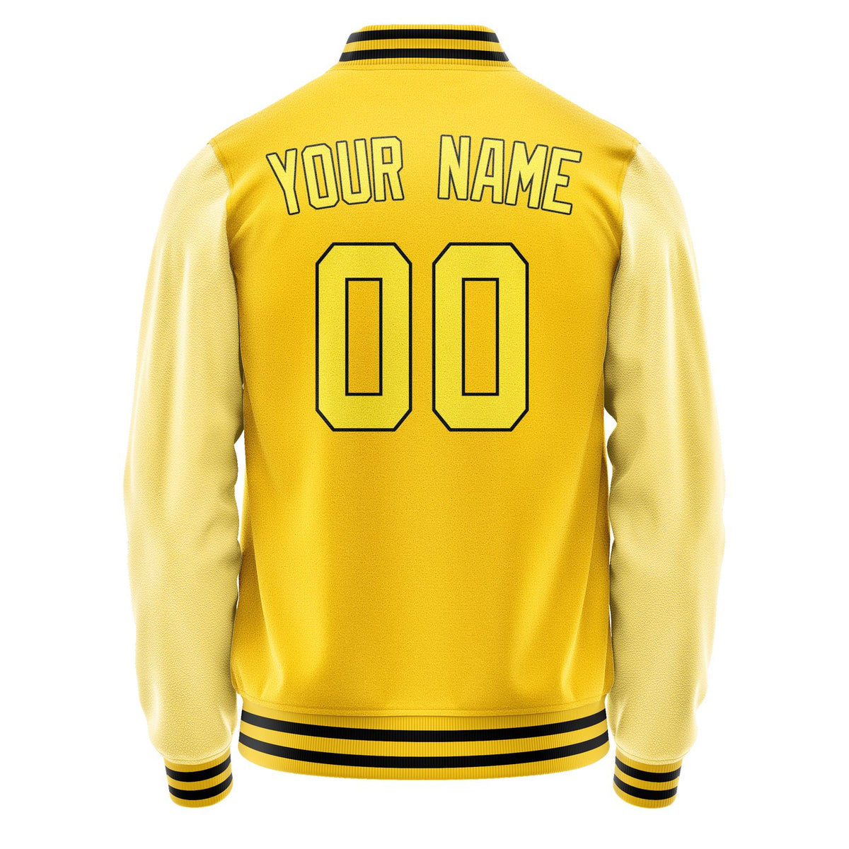 Custom Gold Light Yellow Jacket JA3030263017B31726