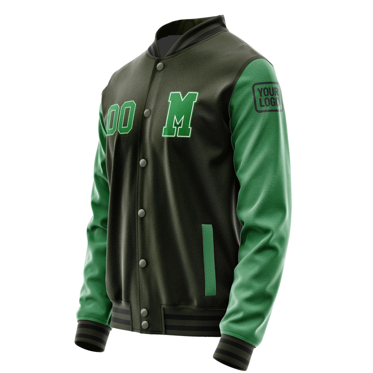 Custom Olive Emerald Green Jacket Jb0202240217241817