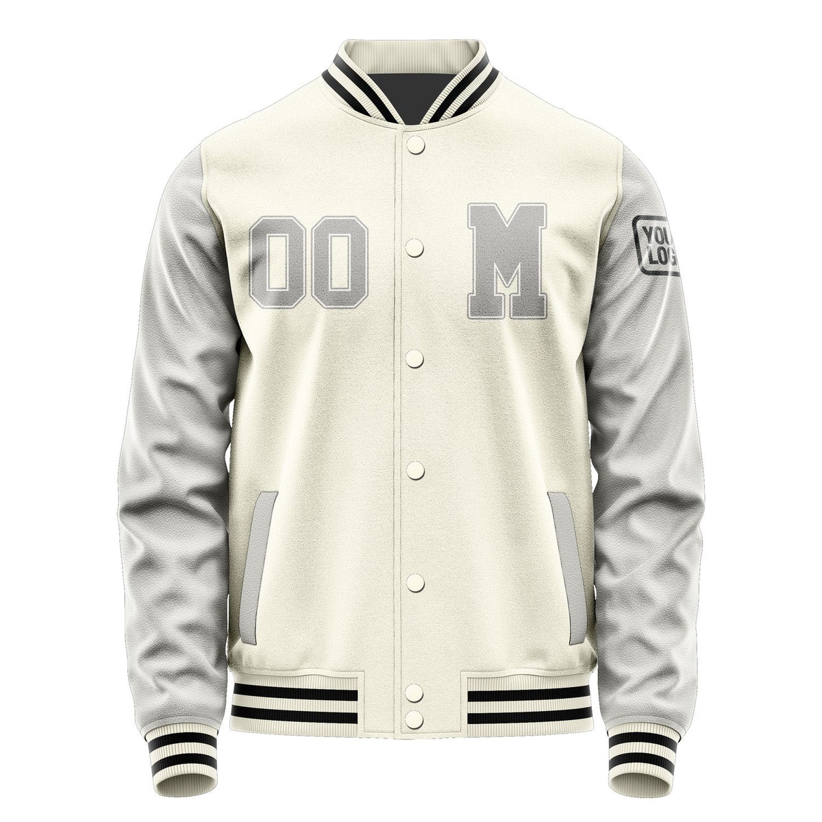 Custom Cream Gray Jacket Jb0303040317041817