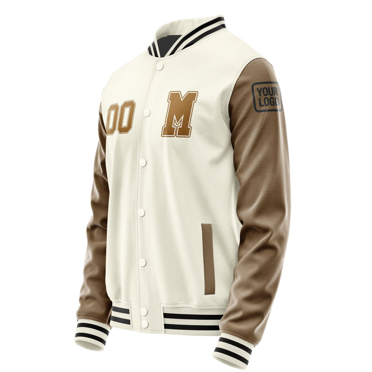 Custom Cream Khaki Jacket Jb0303220317221817