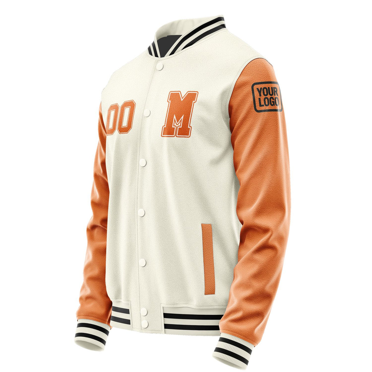 Custom Cream Orange Jacket Jb0303280317281817