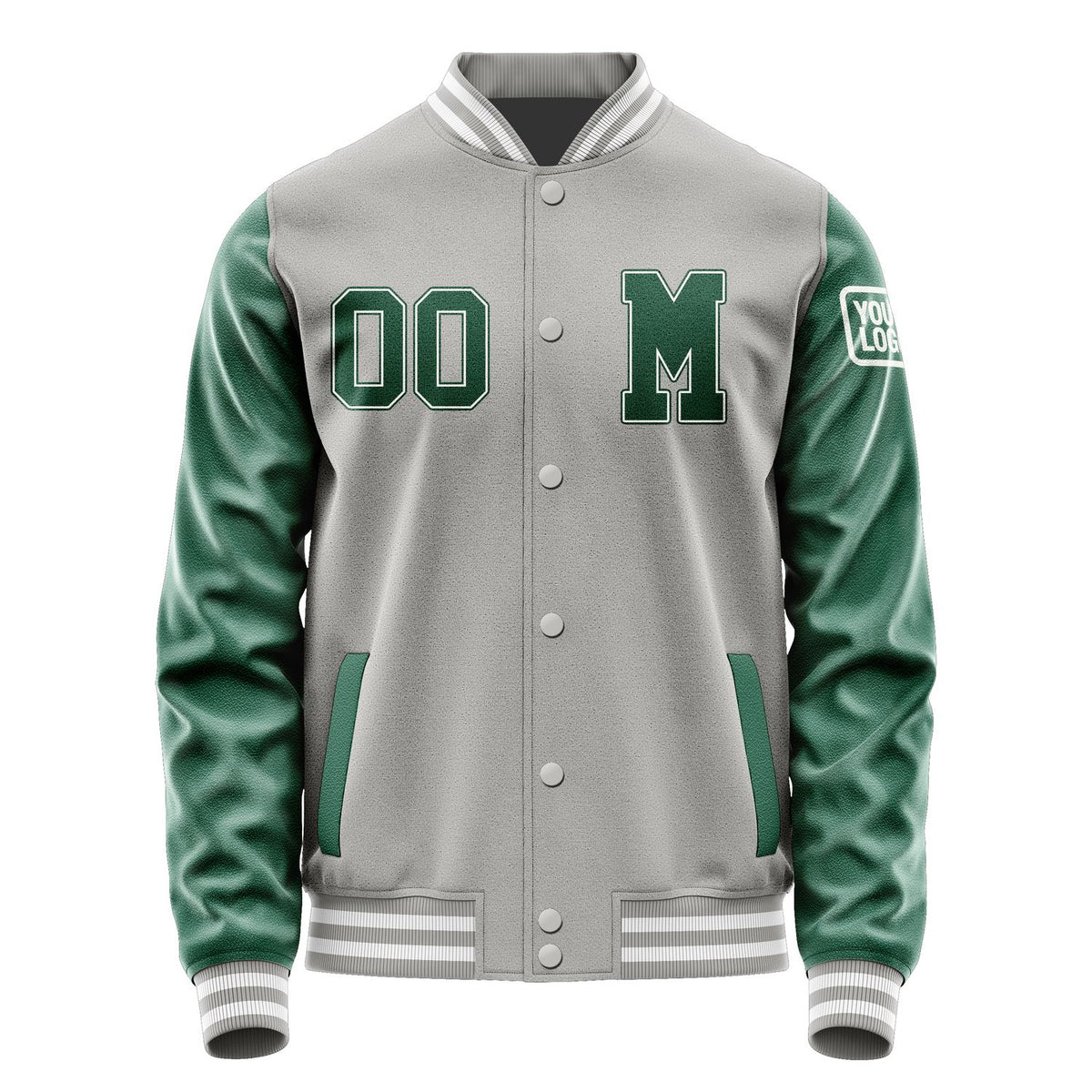 Custom Gray Green Jacket Jb0404050418051818