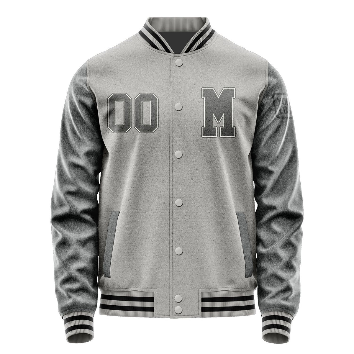 Custom Gray Dark Grey Jacket Jb0404200417201817