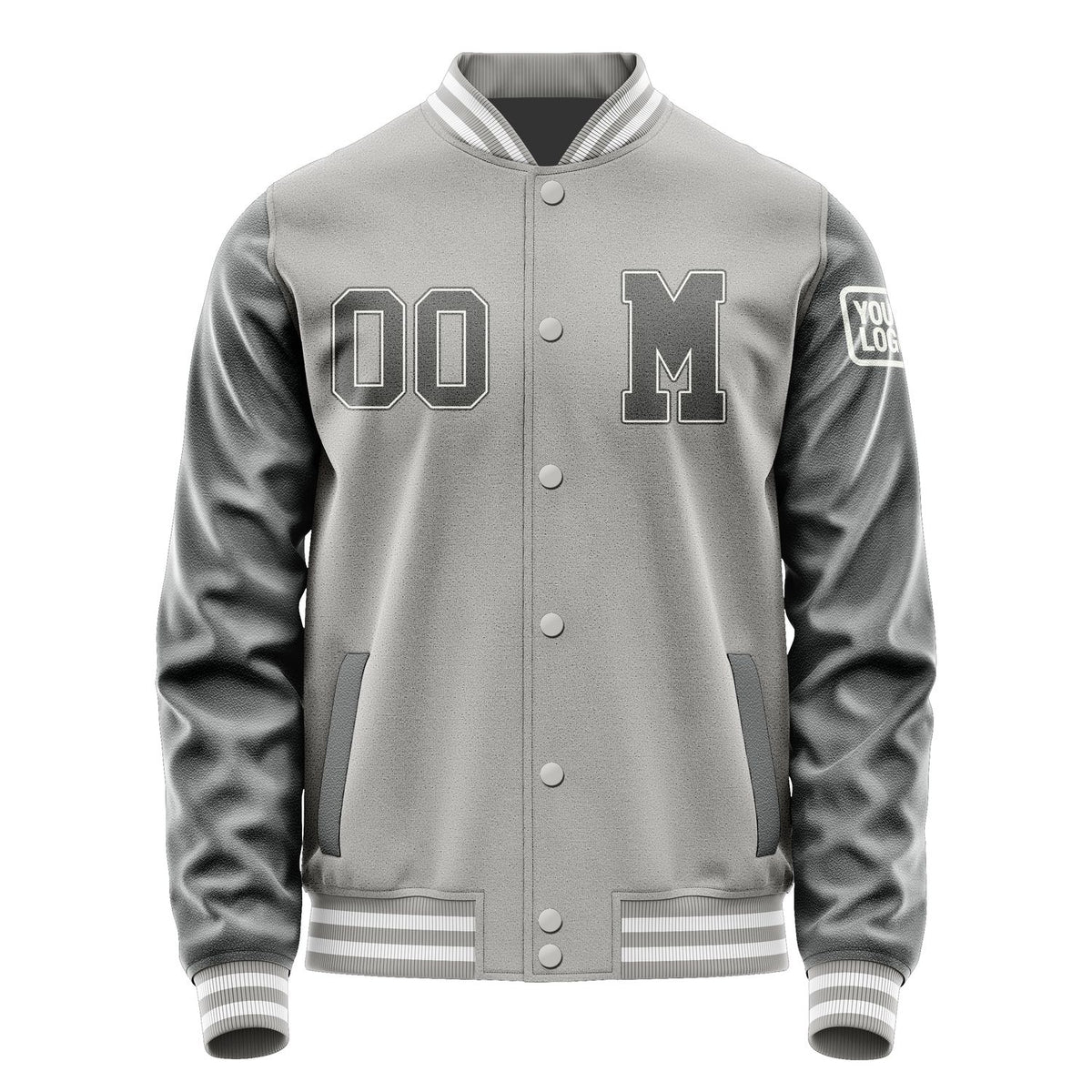 Custom Gray Dark Grey Jacket Jb0404200418201818