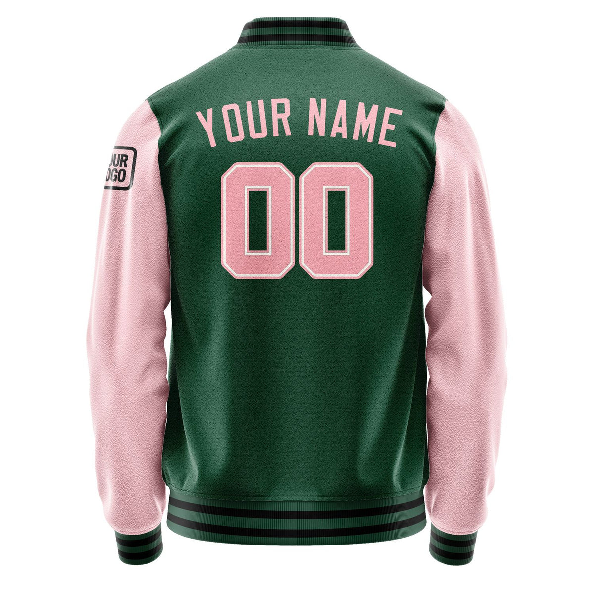 Custom Green Light Pink Jacket Jb0505210517211817