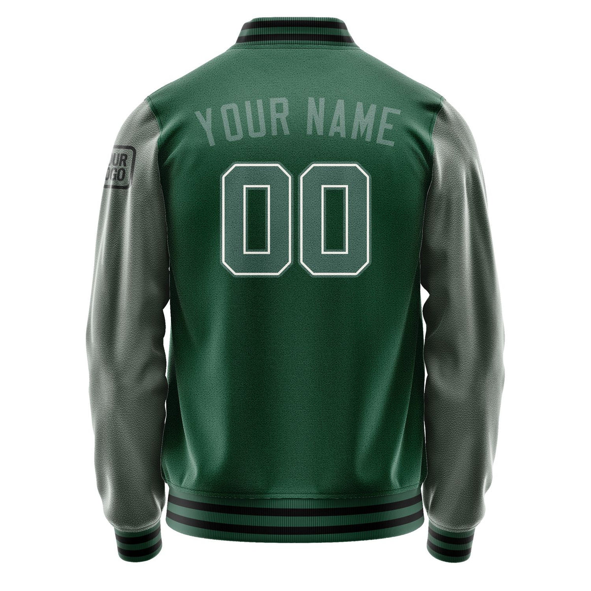 Custom Green Blue Green Jacket Jb0505270517271817