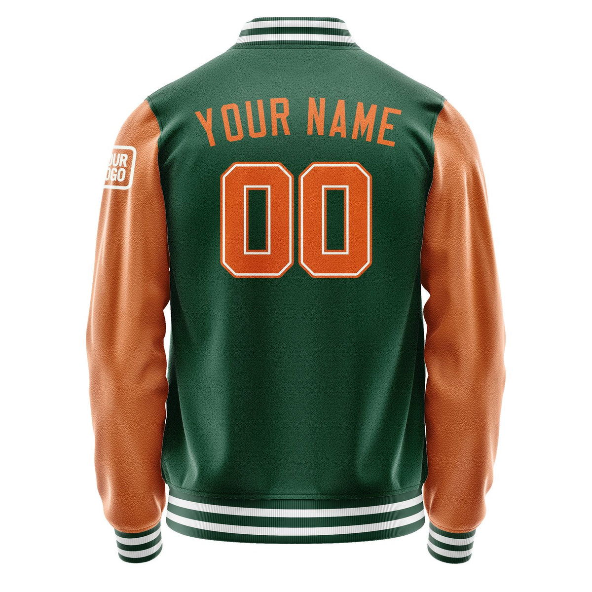 Custom Green Orange Jacket Jb0505280518281818