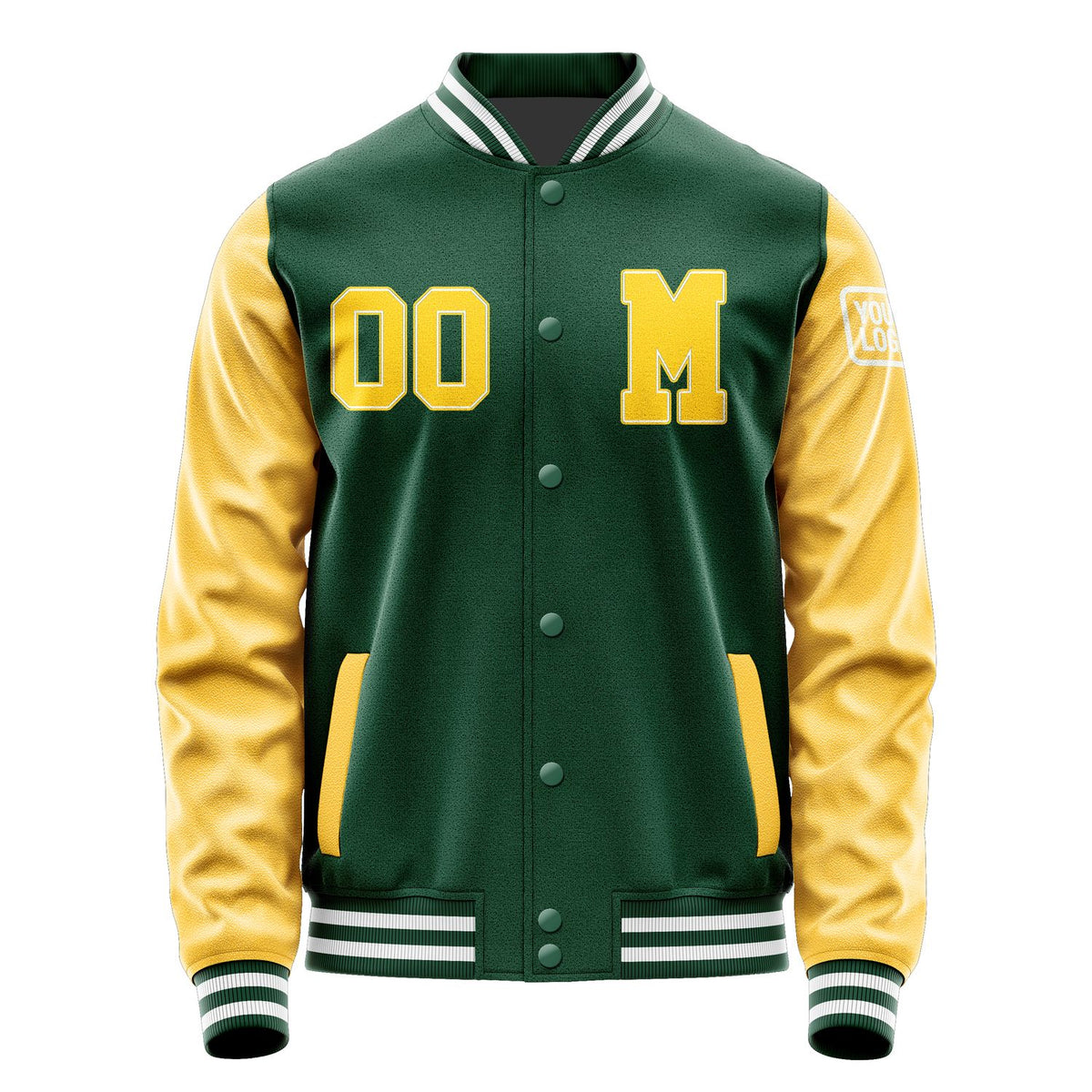 Custom Green Gold Jacket Jb0505300518301818