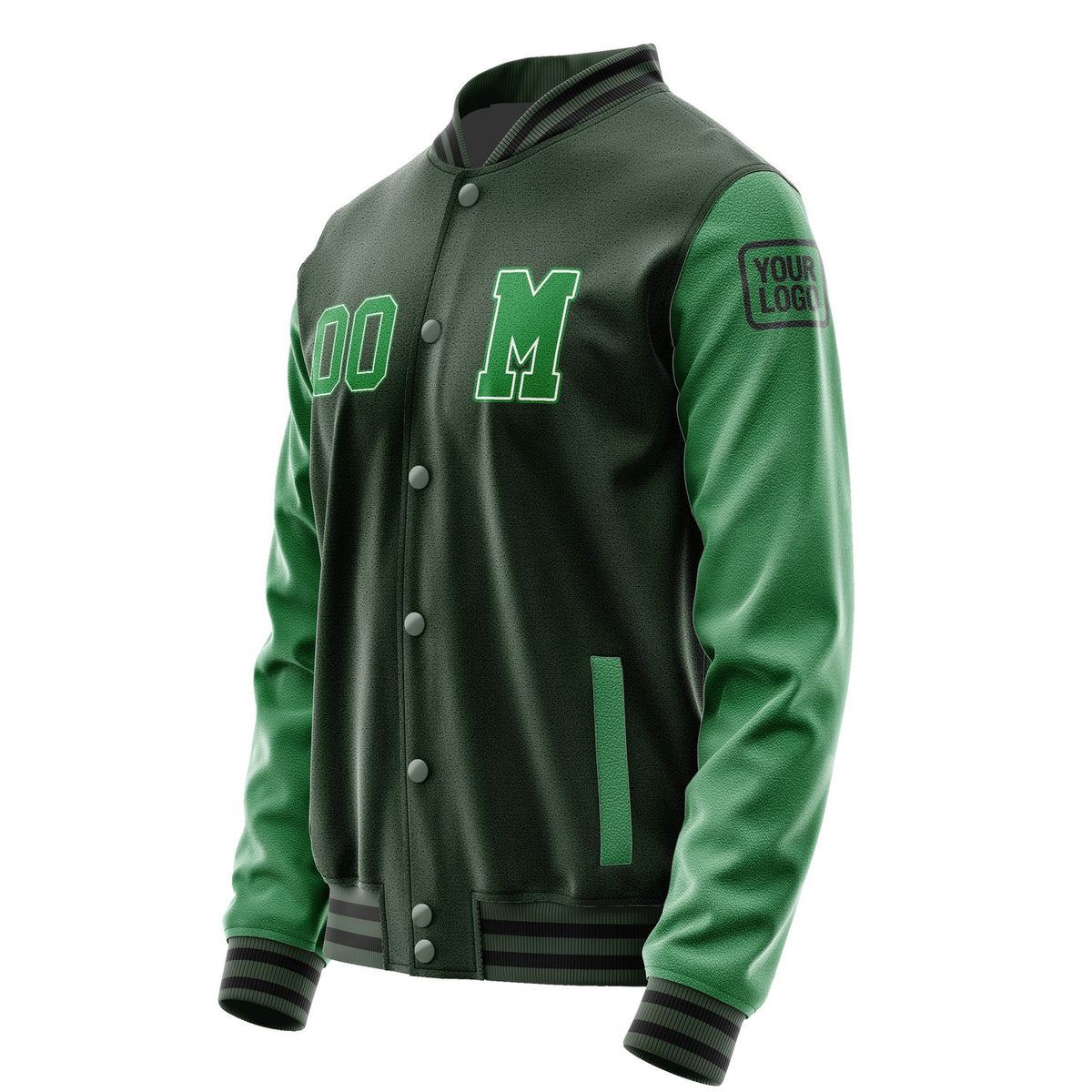 Custom Dark Green Emerald Green Jacket Jb0606240617241817