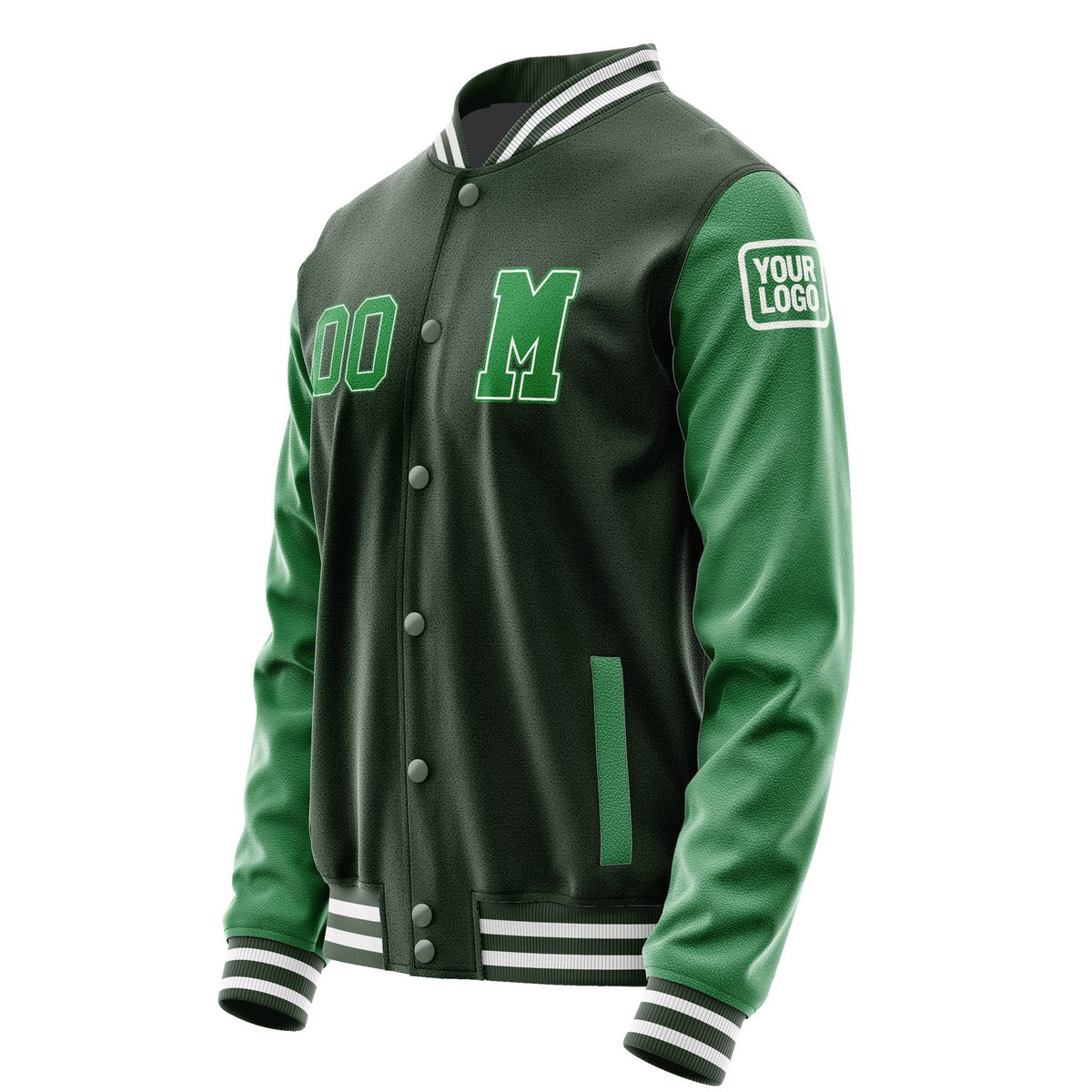 Custom Dark Green Emerald Green Jacket Jb0606240618241818