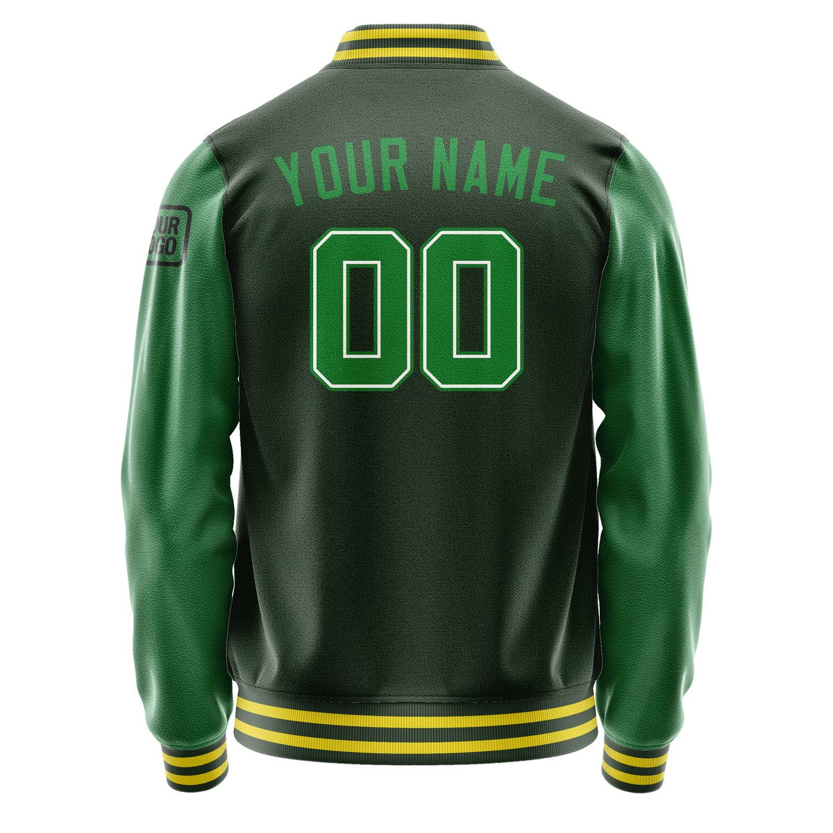 Custom Dark Green Emerald Green Jacket Jb0606240626241817