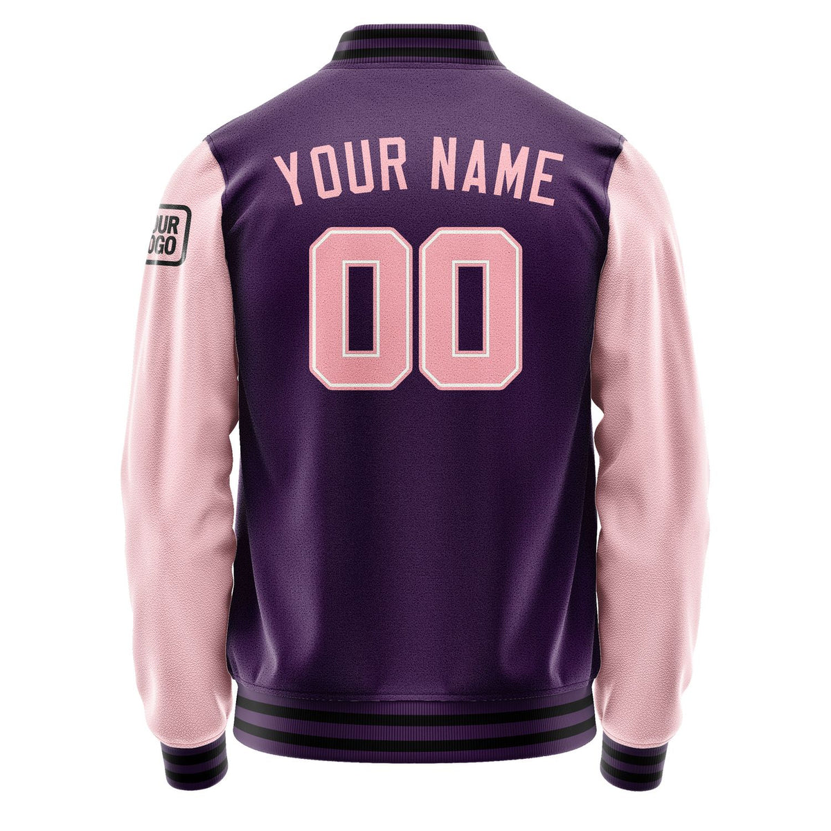 Custom Purple Light Pink Jacket Jb0707210717211817