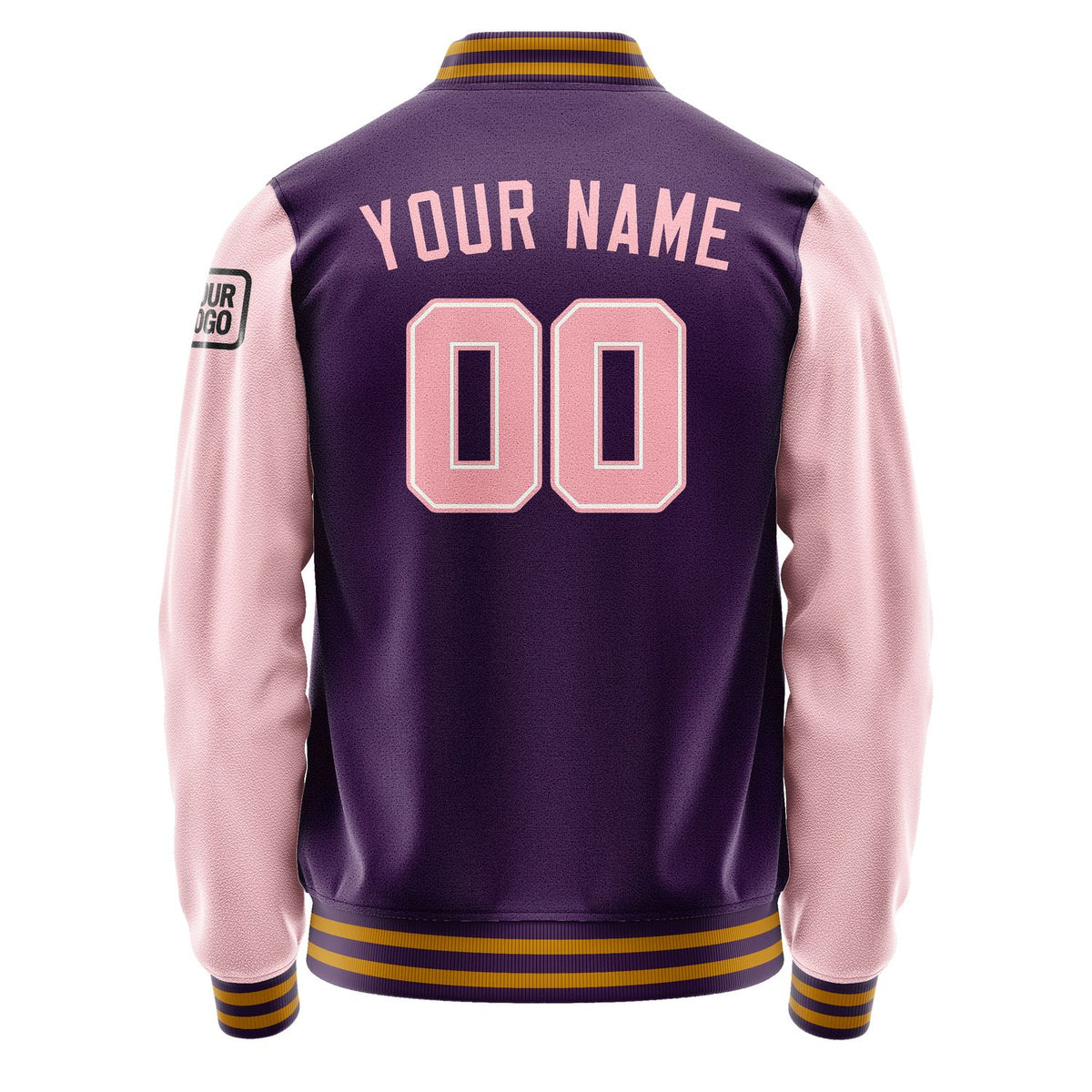 Custom Purple Light Pink Jacket Jb0707210719211817