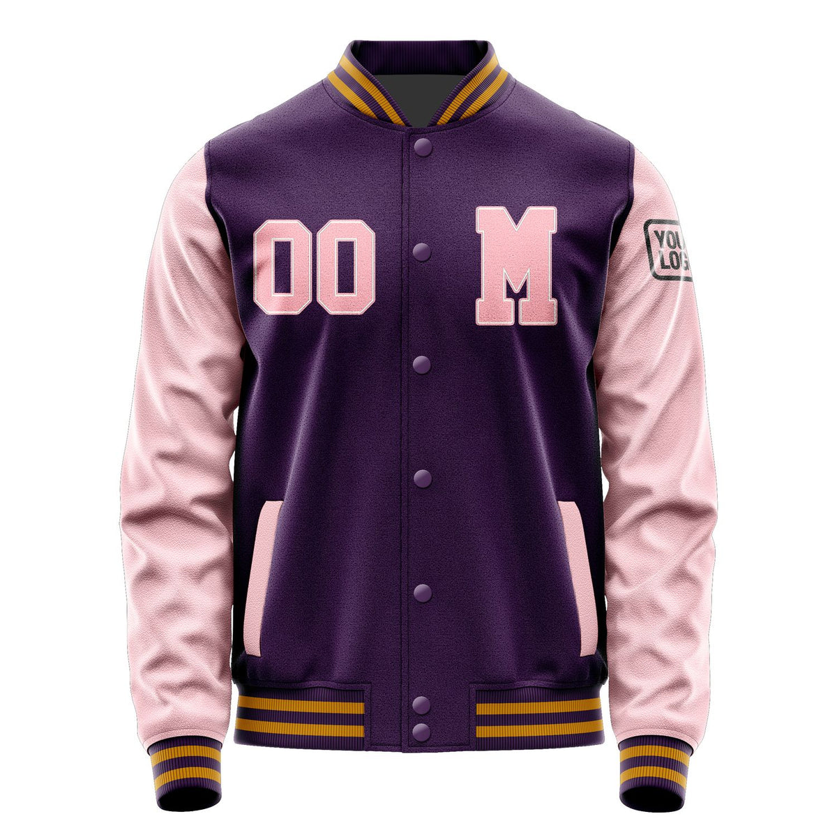 Custom Purple Light Pink Jacket Jb0707210719211817