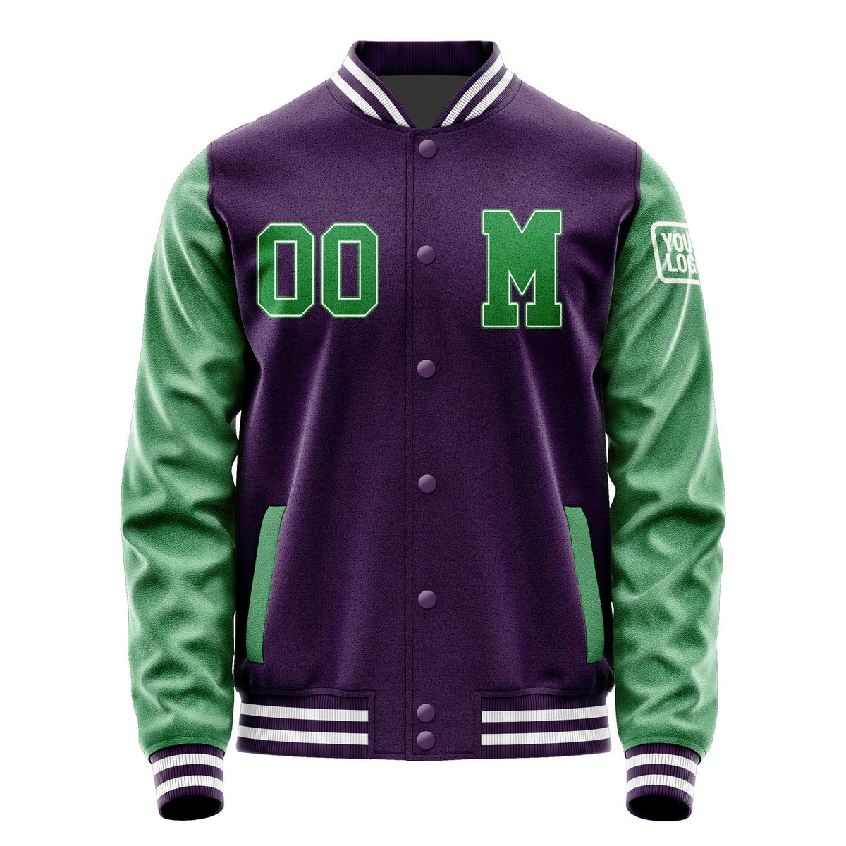 Custom Purple Emerald Green Jacket Jb0707240718241818