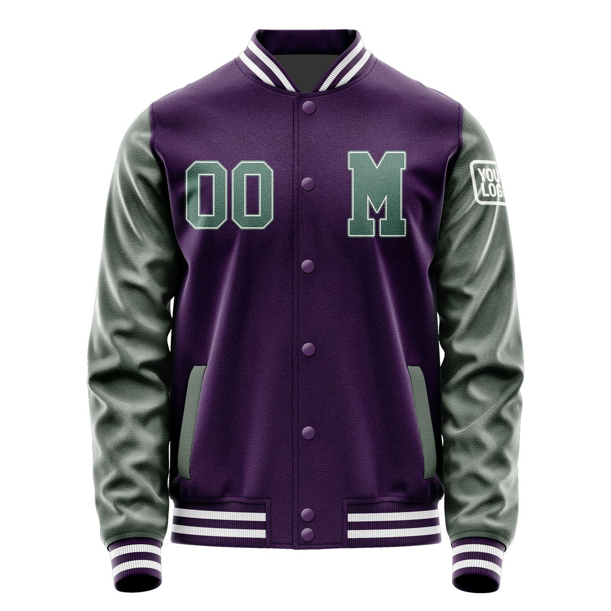 Custom Purple Blue Green Jacket Jb0707270718271818