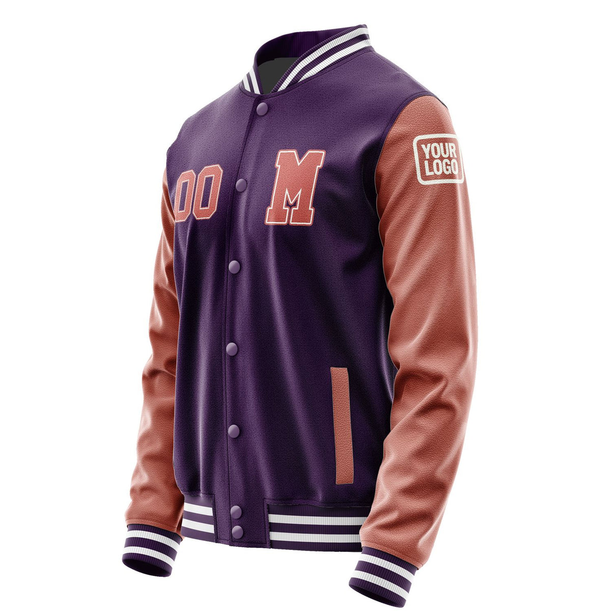 Custom Purple Copper Rose Jacket Jb0707290718291818