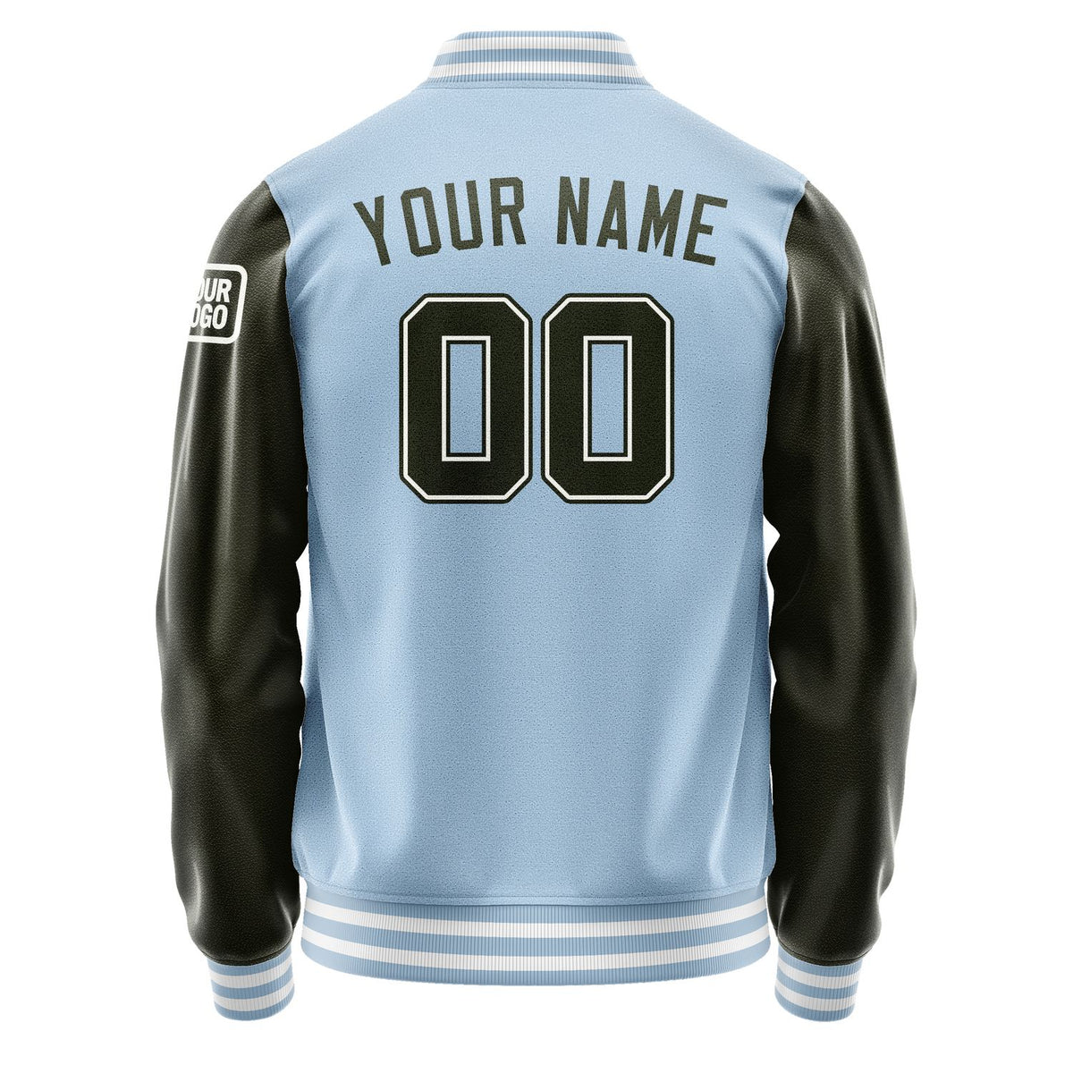 Custom Light Blue Dunkles Jacket Jb0808020818021818