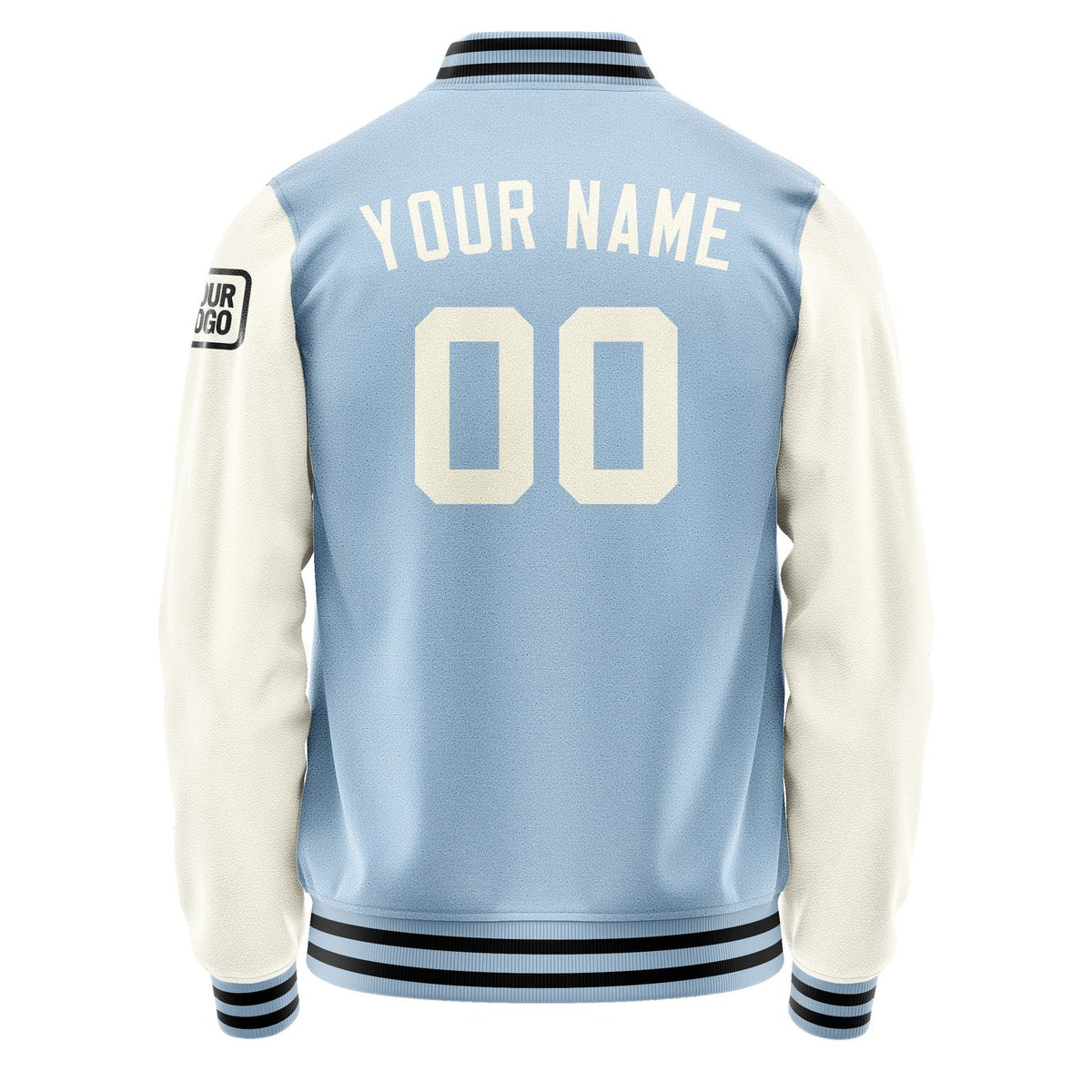 Custom Light Blue Cream Jacket Jb0808030817031817