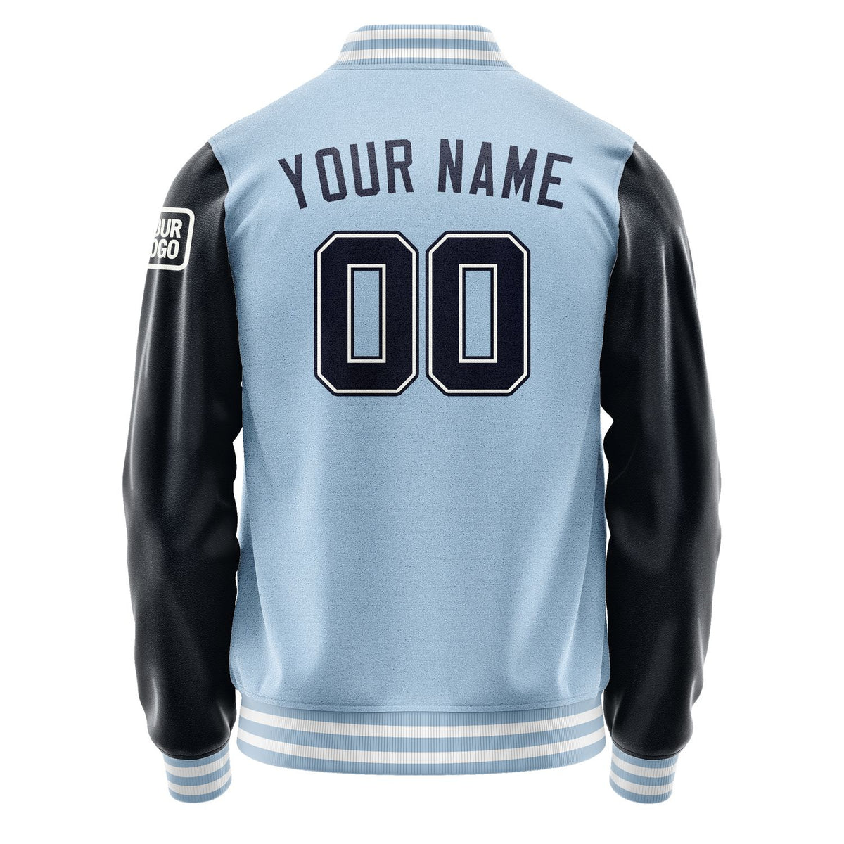 Custom Light Blue Navy Jacket Jb0808110818111818