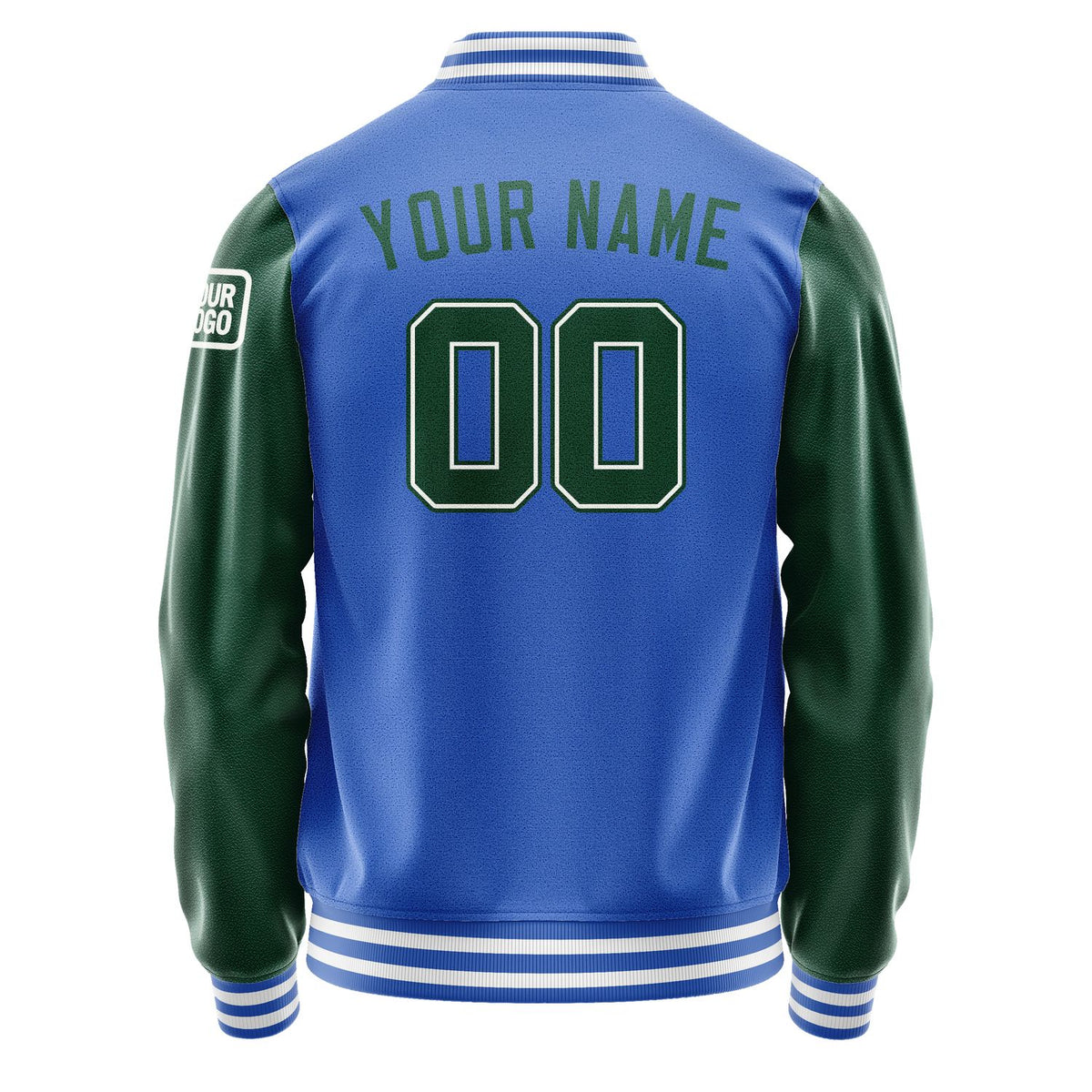 Custom Sky Blue Green Jacket Jb0909050918051818