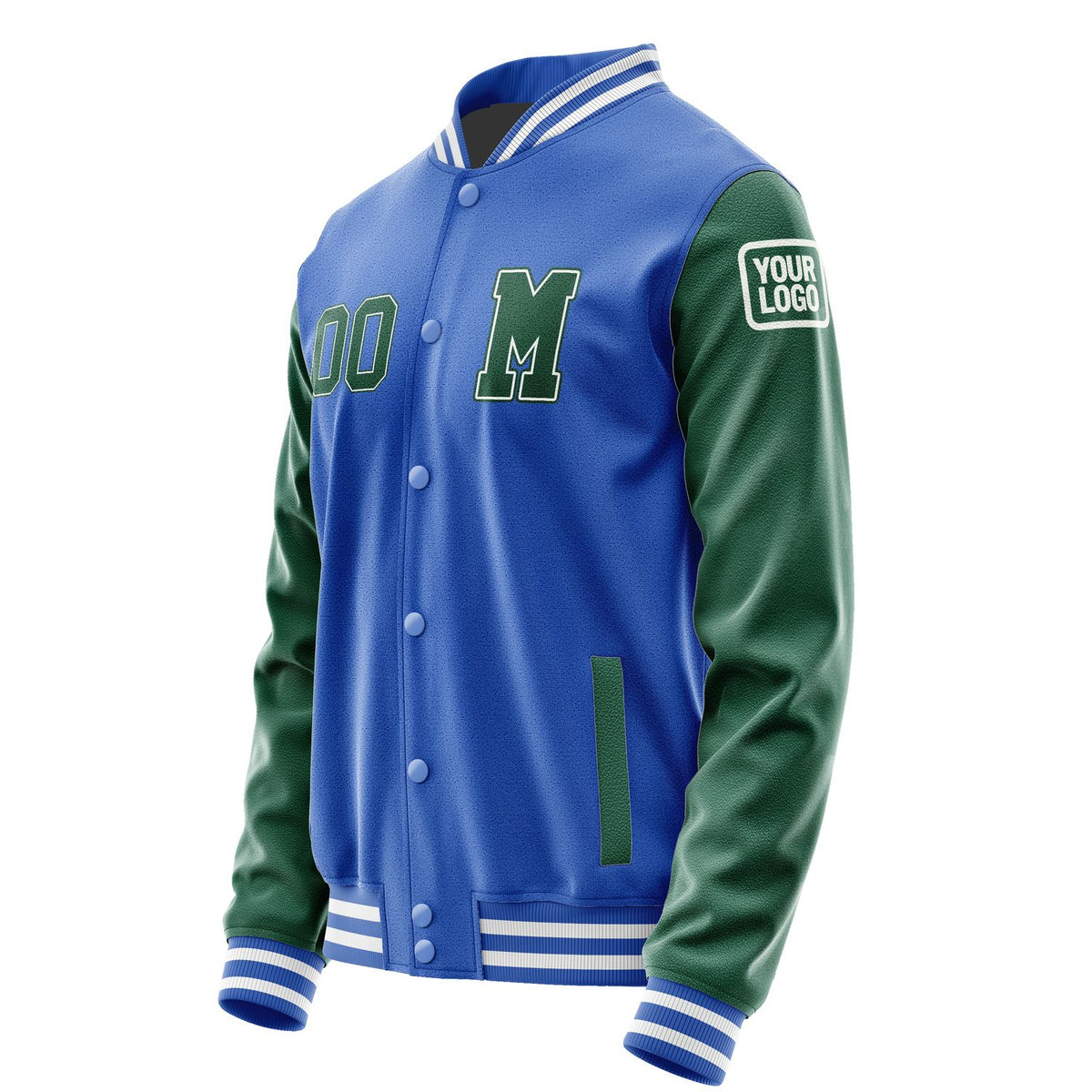 Custom Sky Blue Green Jacket Jb0909050918051818