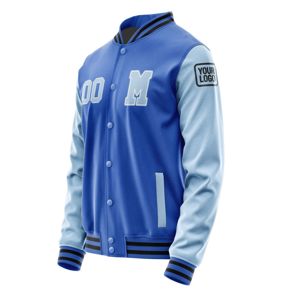 Custom Sky Blue Light Blue Jacket Jb0909080917081817