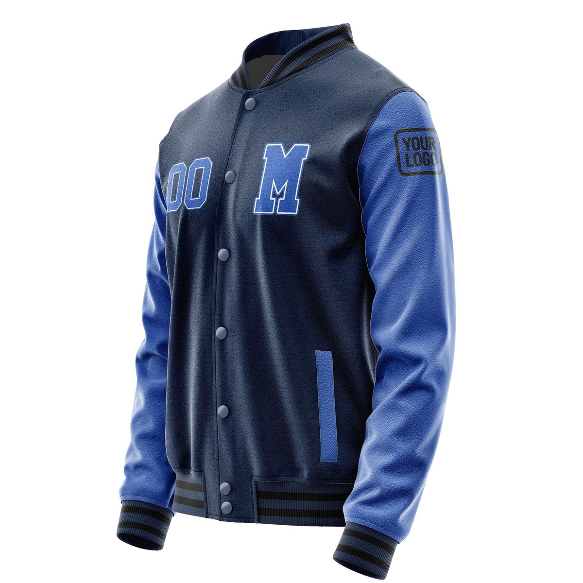 Custom Blue Sky Blue Jacket Jb1010091017091817