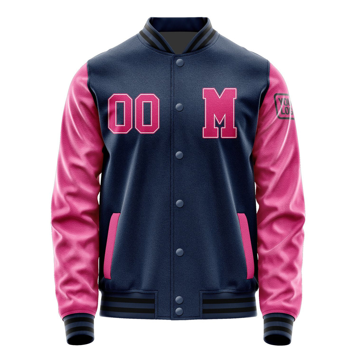 Custom Blue Pink Jacket Jb1010131017131817