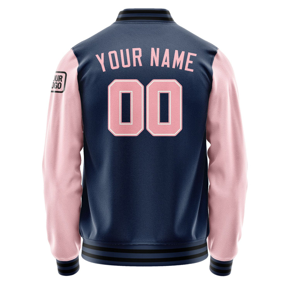 Custom Blue Light Pink Jacket Jb1010211017211817