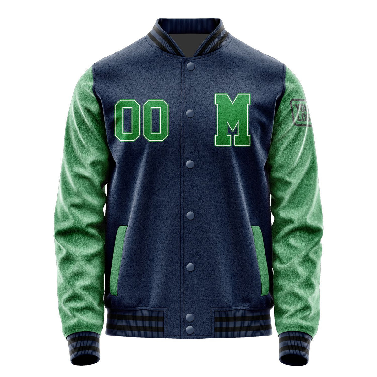 Custom Blue Emerald Green Jacket Jb1010241017241817