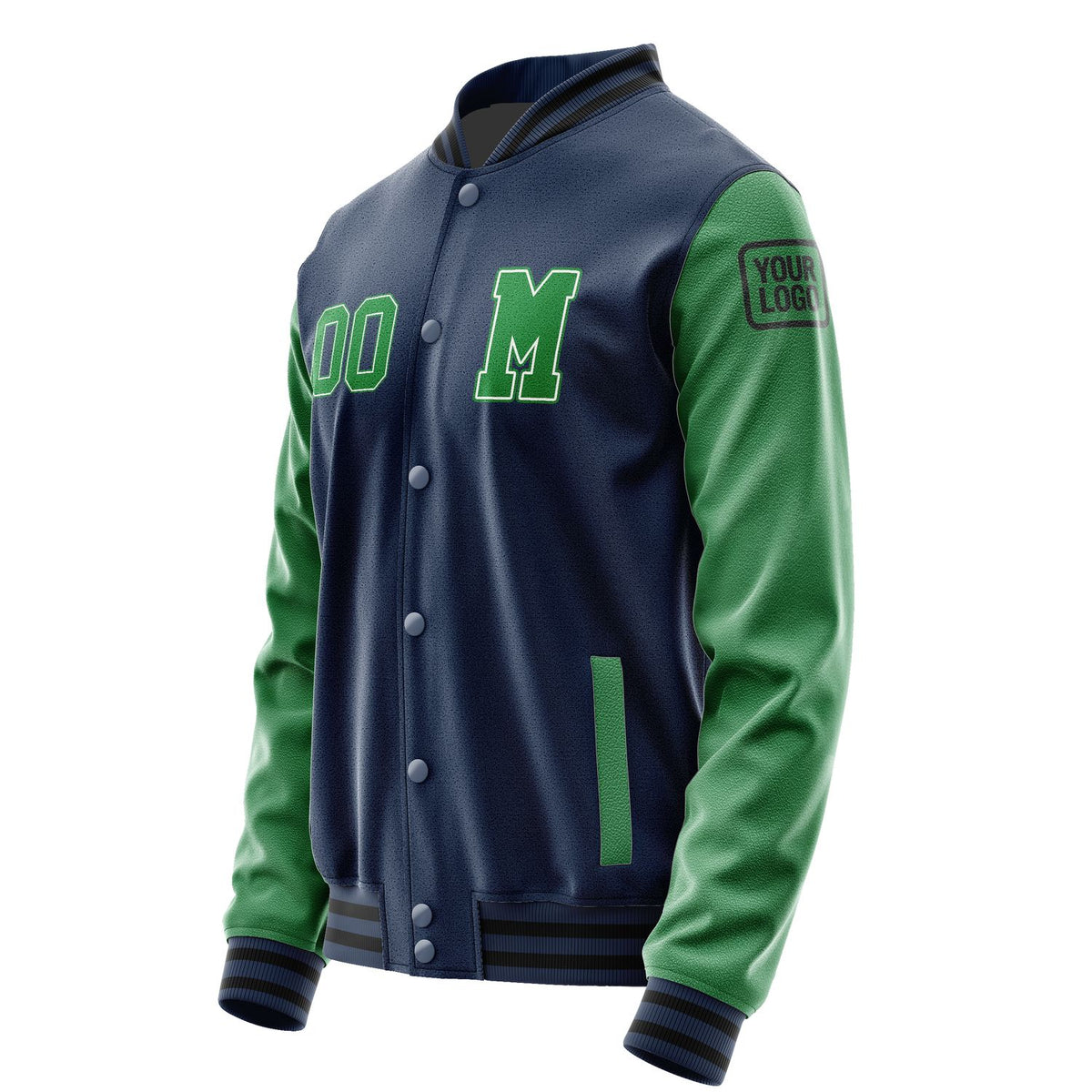 Custom Blue Emerald Green Jacket Jb1010241017241817