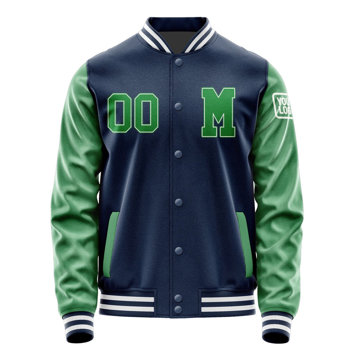 Custom Blue Emerald Green Jacket Jb1010241018241818