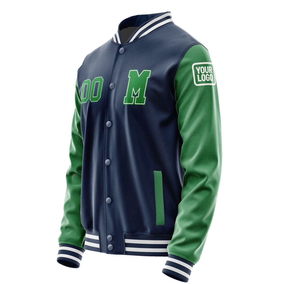 Custom Blue Emerald Green Jacket Jb1010241018241818