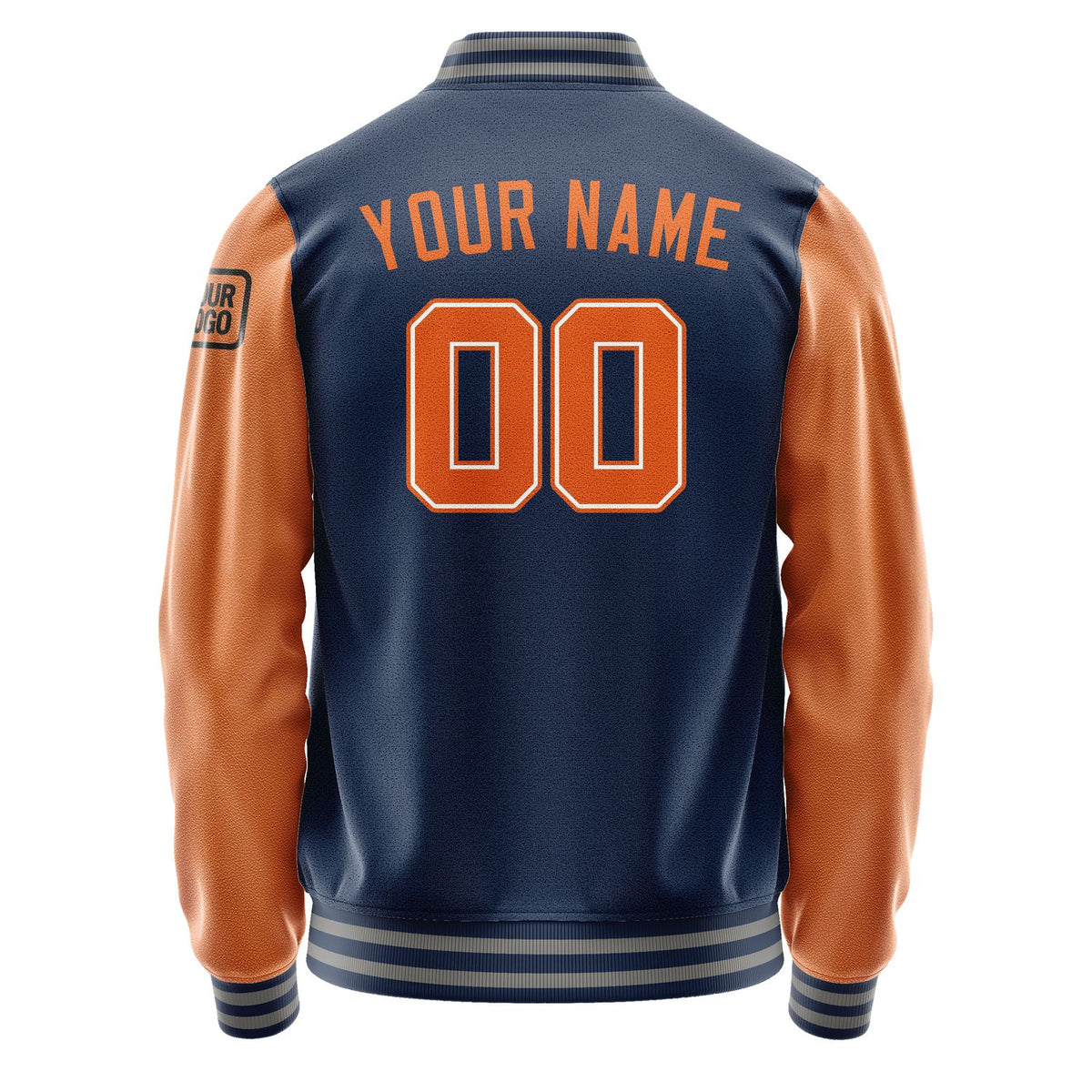 Custom Blue Orange Jacket Jb1010281004281817