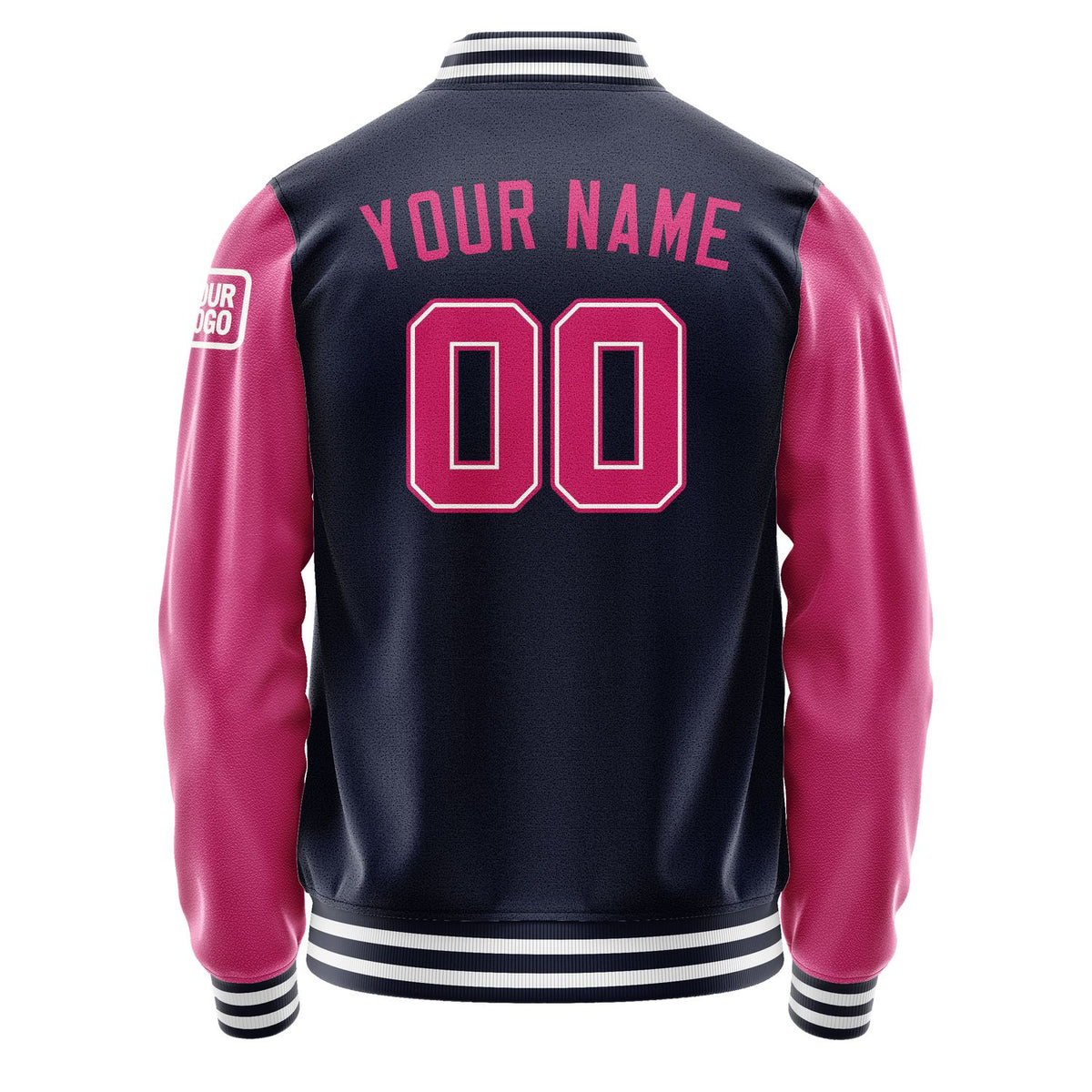 Custom Navy Pink Jacket Jb1111131118131818