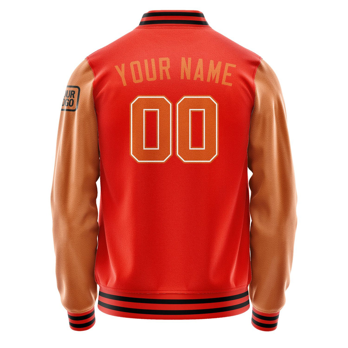 Custom Orange Red Orange Jacket Jb1212281217281817