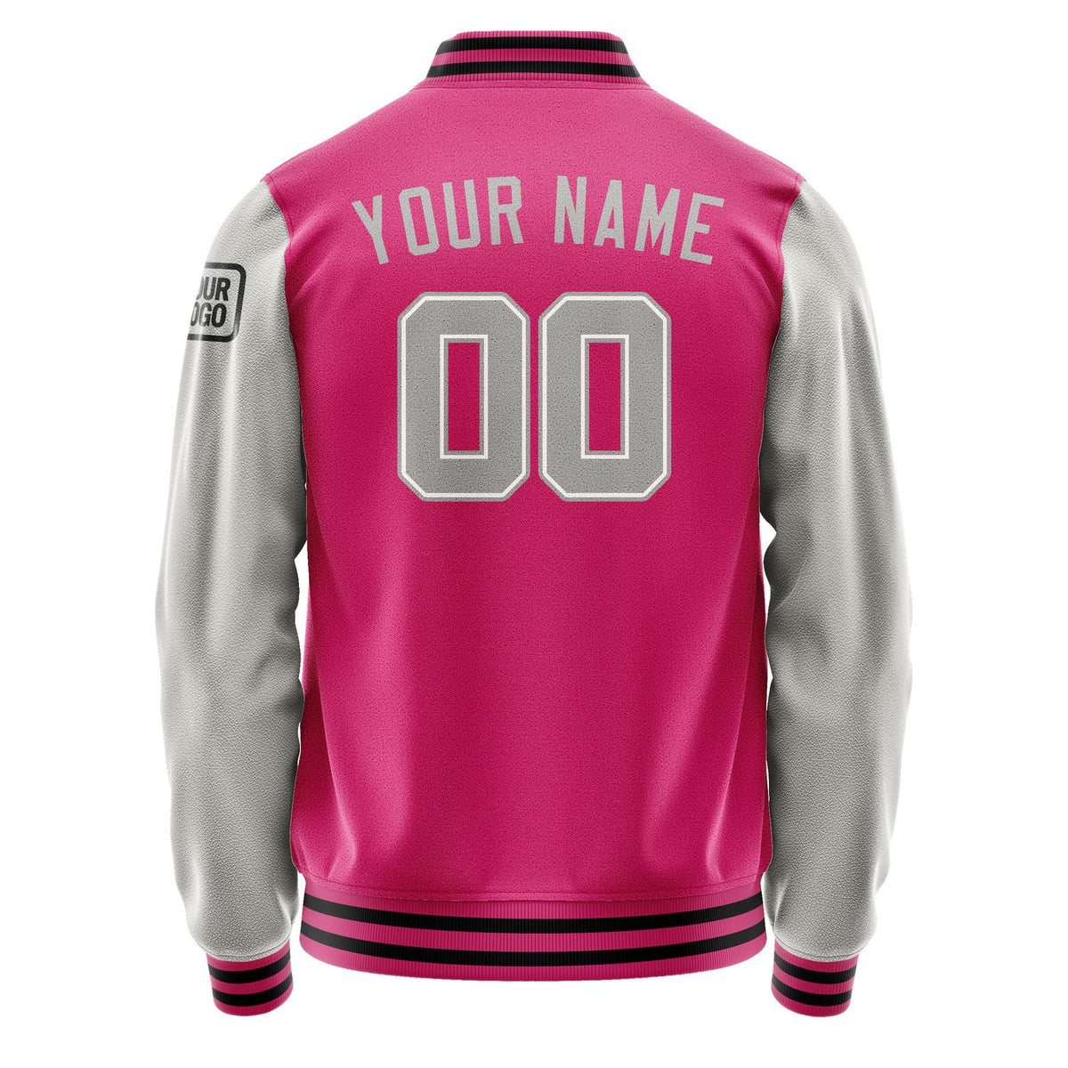 Custom Pink Gray Jacket Jb1313041317041817