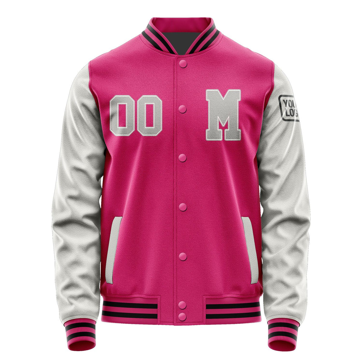 Custom Pink Gray Jacket Jb1313041317041817