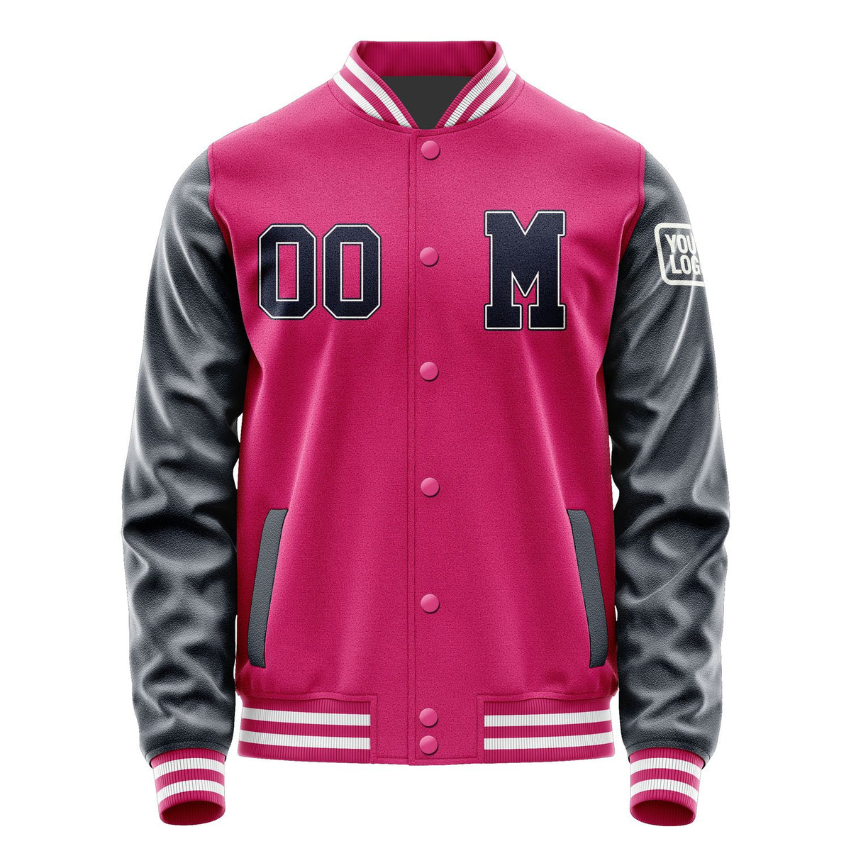 Custom Pink Navy Jacket Jb1313111318111818