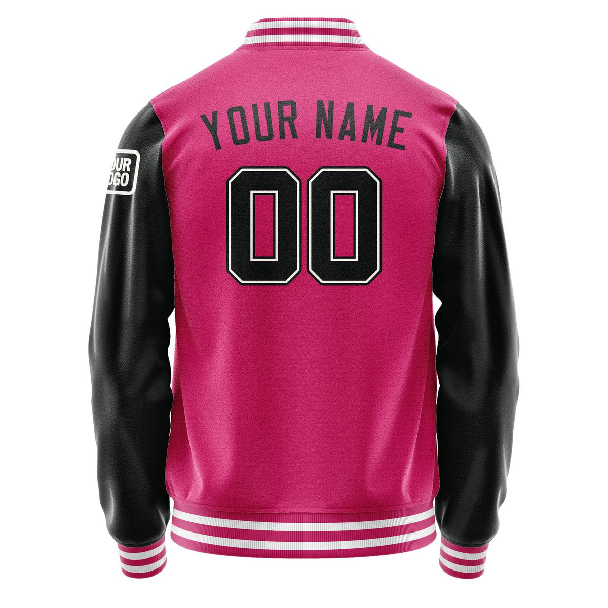 Custom Pink Black Jacket Jb1313171318171818